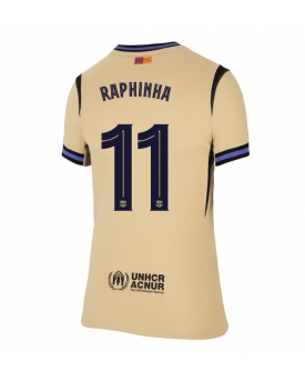 Barcelona Raphinha Belloli #11 Maglia Gara Trasferta Repliche 2025-26 Donna Maniche Corte